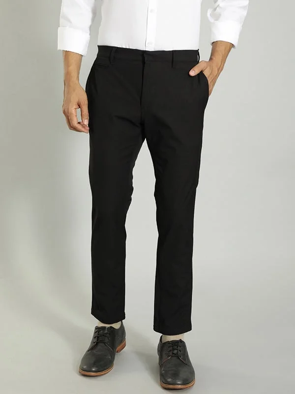 Men Urban Fit Cotton Blend Trouser