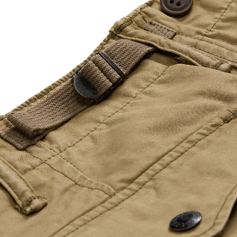 RRL by Ralph Lauren Regiment Poplin Cargo Trouser Dark Khaki