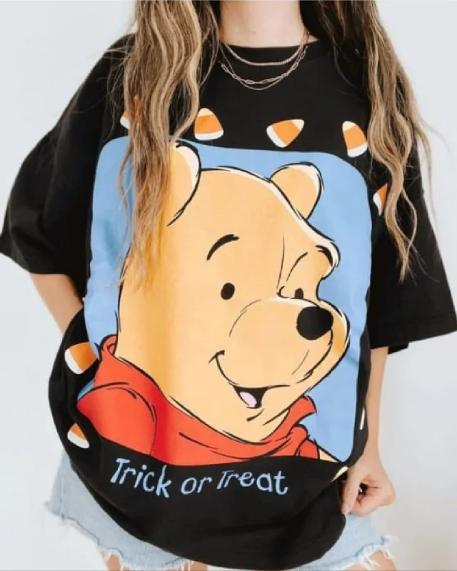 Winnie the pooh women's oversized tshirt