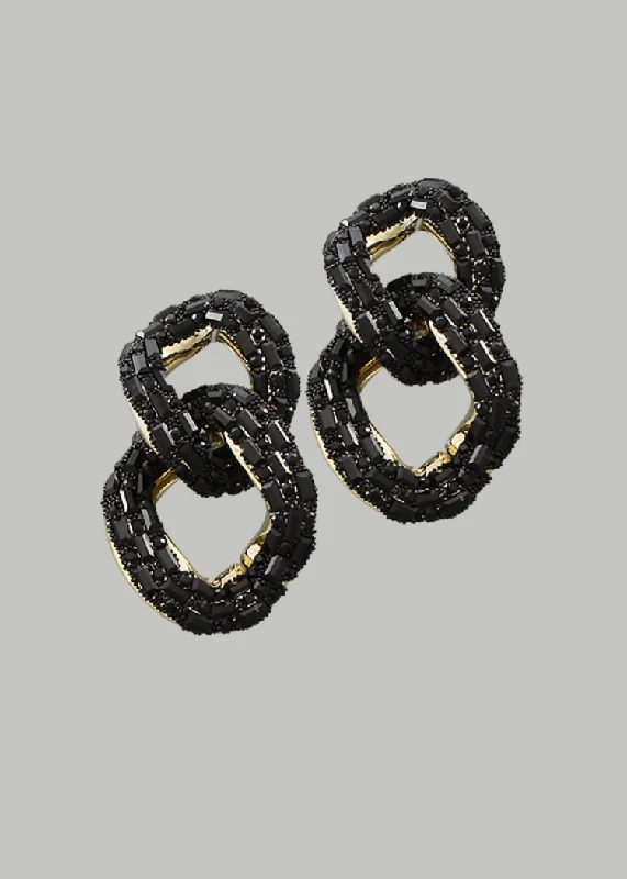 Abigail Wave Link Earrings