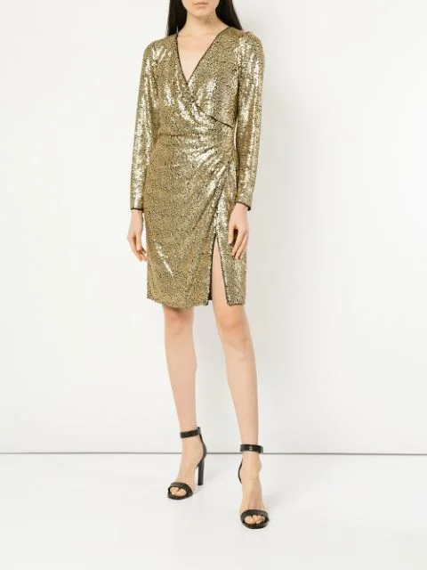 TADASHI SHOJI-ALBERTI SEQUIN SLIT DRESS