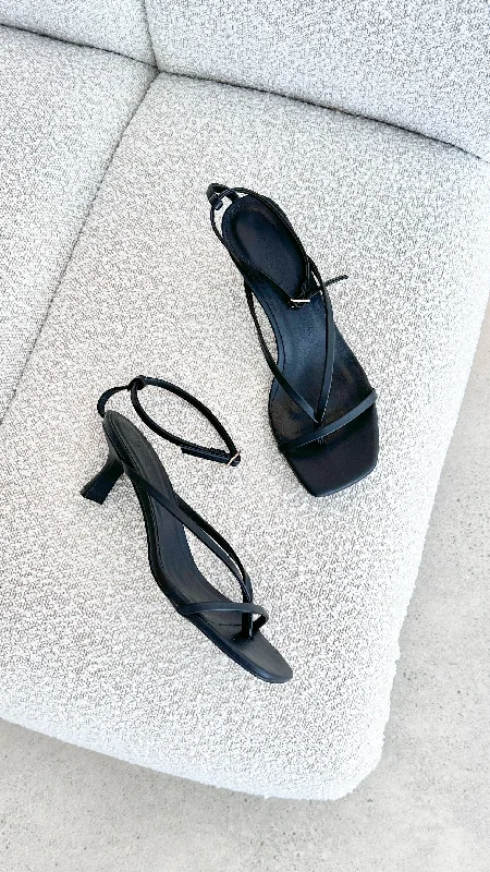 Caspian Heel - Black