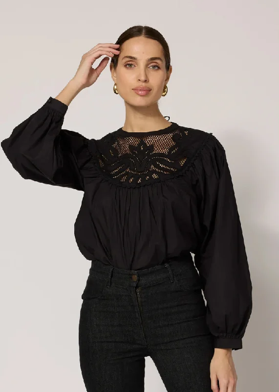 Cleobella Raine Blouse - Black