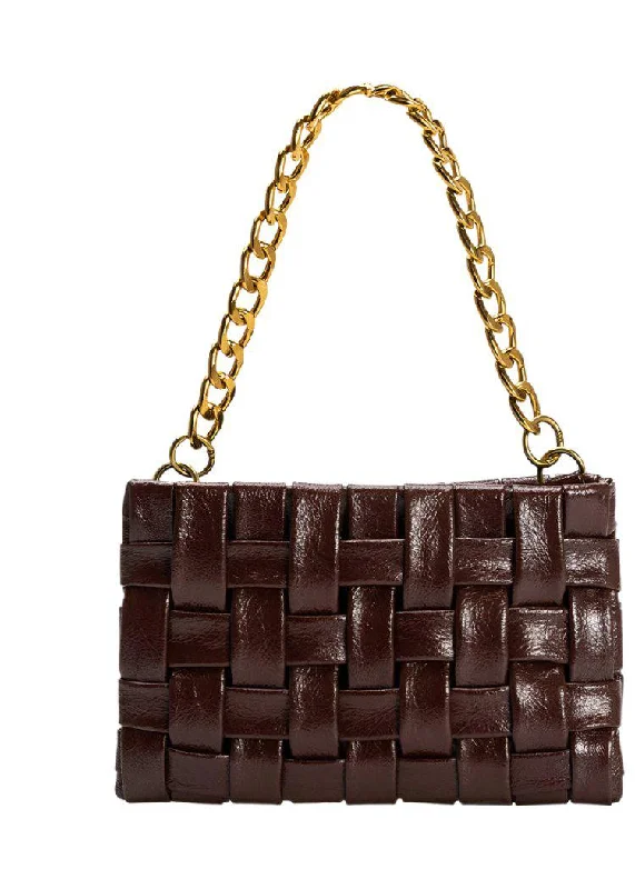 Mimie Mahagony Recycled Vegan Crossbody Bag