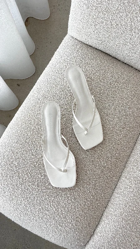 Xami Heel -  White