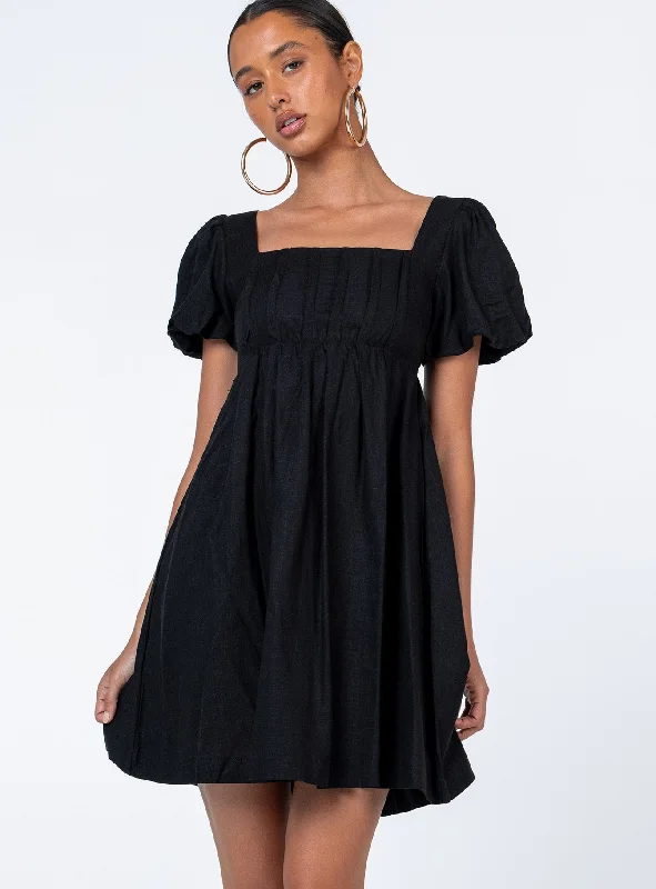 Alondra Mini Dress Black