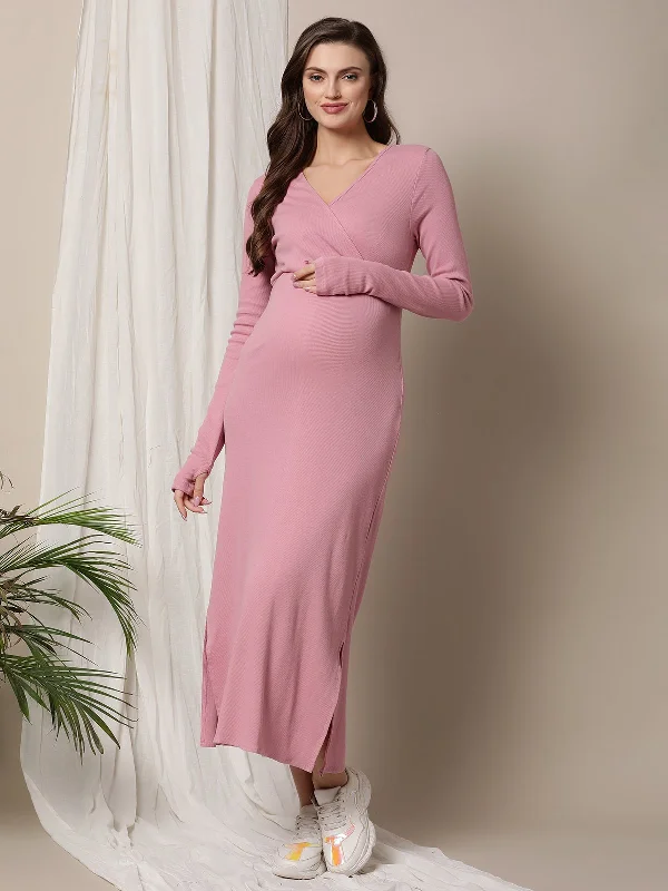 Zipless Maternity Dress